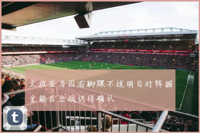 文班亚马因右脚踝不适明日对阵掘金能否出战仍待确认